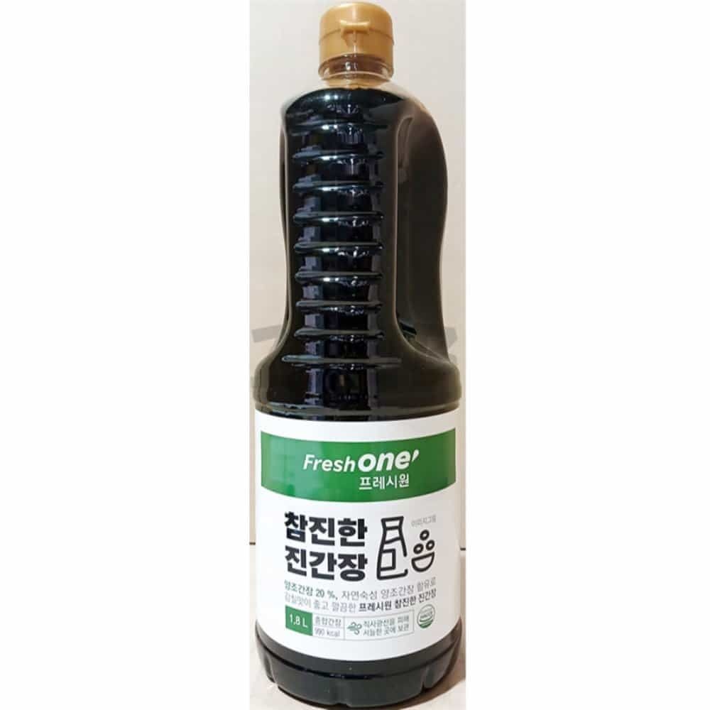 둘섭 진간장 프레시원 1.8L X8 연어장간장 두부조림간장 잡채간장 간장계란밥간장
