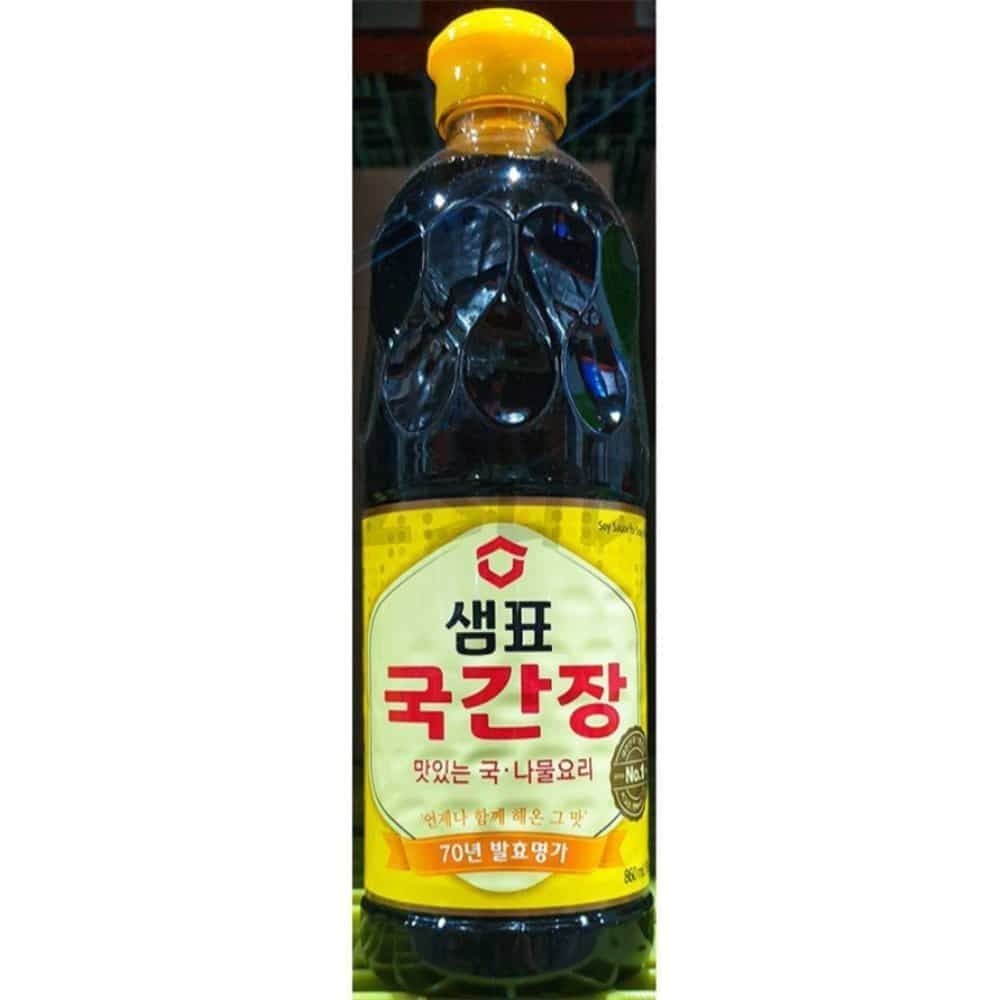 둘섭 국간장 샘표 860ML X12 업소용간장 미역국국간장 잔치국수간장 장조림간장