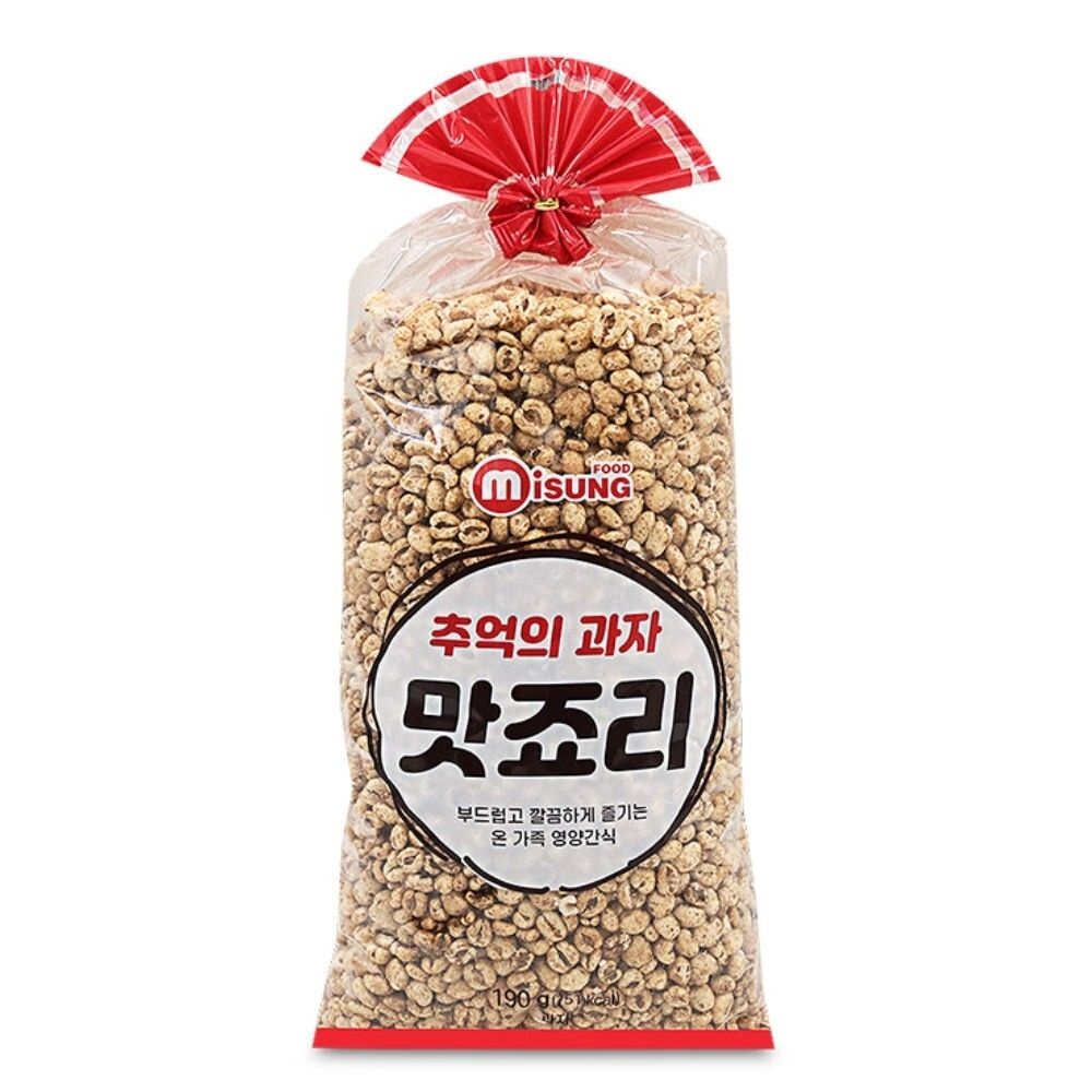 wm협력사 wmfe613 추억의 과자 맛죠리 강냉이 190gx10개 1박스 대용량 단체 영화 전통 노래방 간식 안주 다과