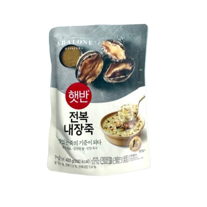 CJ 햇반 전복내장죽 420g 6개