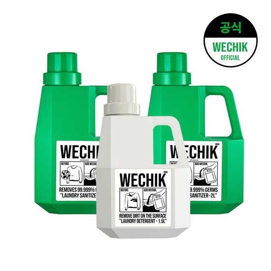 위칙 소독 섬유유연제 2L 2개+9중효소 EM Plus 세탁세제 1.5L 1개 297088