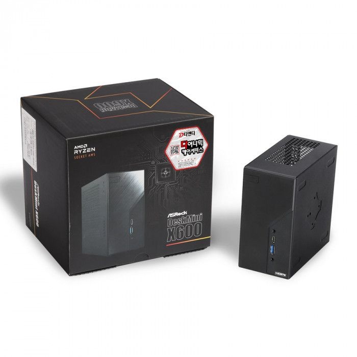 ASRock DeskMini X600 베사 마운트 120W 디앤디컴 (베어본)