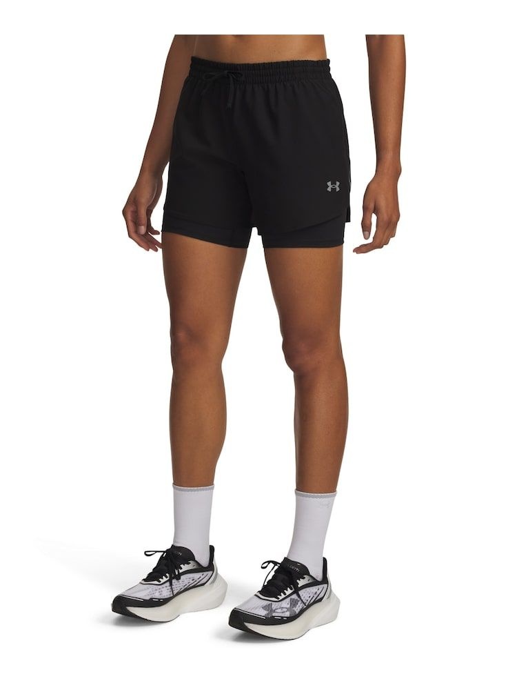 UNDER ARMOUR UNDER ARMOUR 여성 벨로시티 프로 6인치 투인원 쇼츠 6010885-008