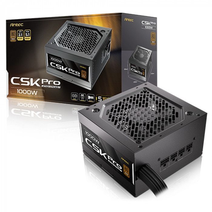 Antec CSK PRO 1000W 80PLUS브론즈 230V EU 모듈러 ATX3.1