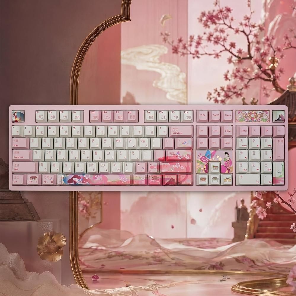 [해외] 바밀로 VA100 핫스왑 기계식 키보드 홍루몽