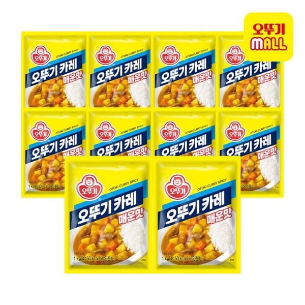 오뚜기 (현대Hmall) [오뚜기] 오뚜기카레 매운맛 1kg 10개