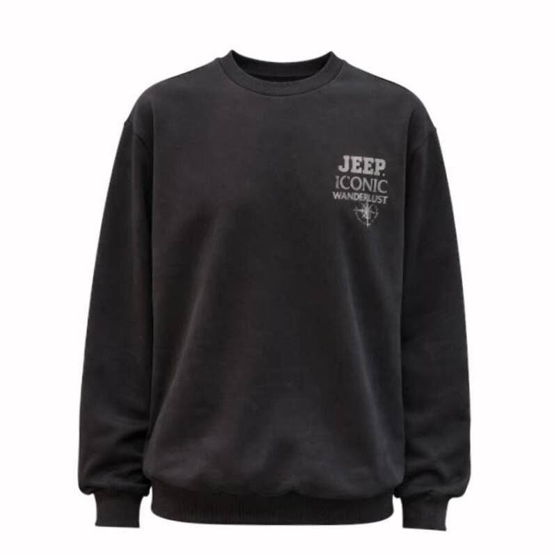 지프 [매장정품] 지프 JEEP [남녀공용] JR0TSU884 루즈핏 등판프린트 맨투맨 티셔츠 AR57DSC KHY87YC