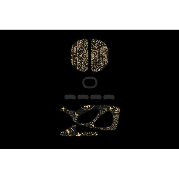 Angry miao [해외] Angry Miao 앵그리미아오 Infinity 마우스용 교체용 고무 풋 미끄럼 방지 스티커 게이밍용 그립 테이프가 부착된 스케