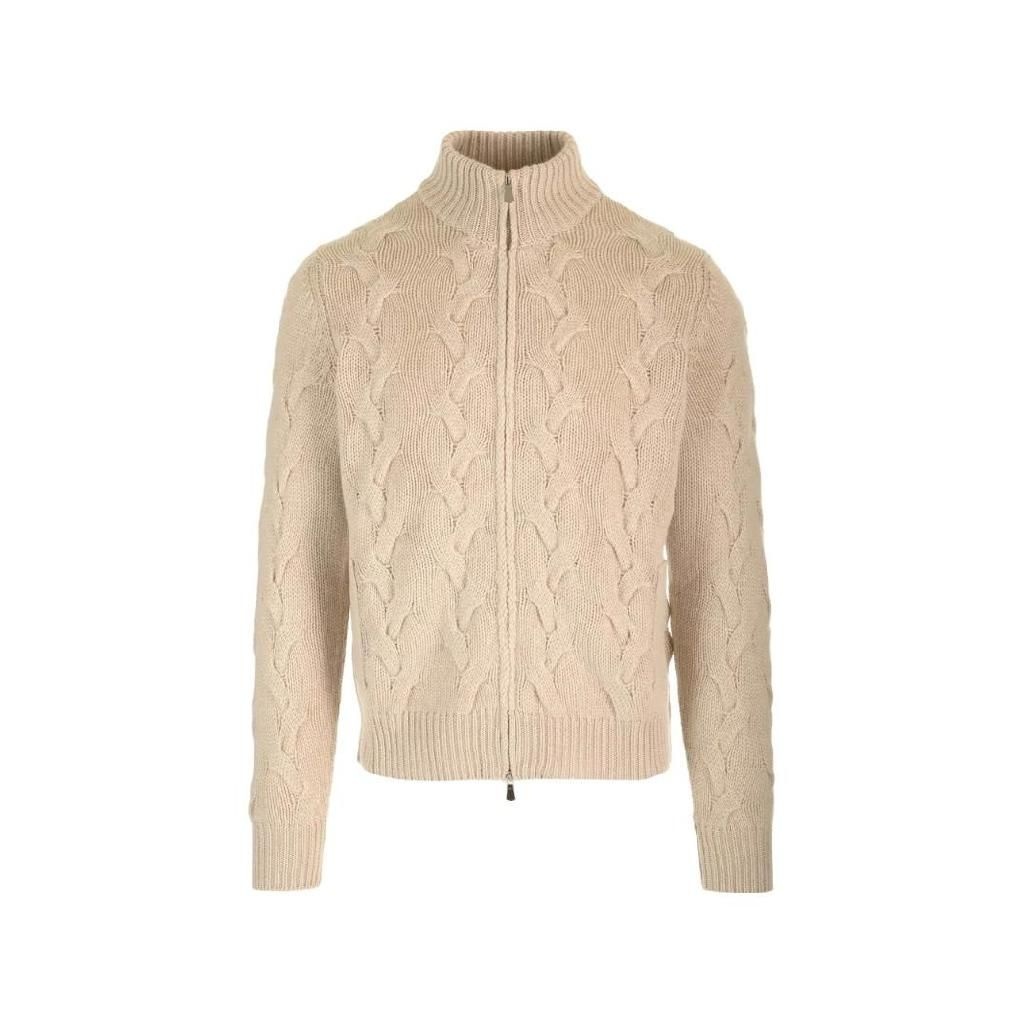 Al Duca D’Aosta 1902 Al Duca D’Aosta 1902 케이블 니트 집업 가디건 24IFFU0FZ3MLTCA5T040 TP455089044