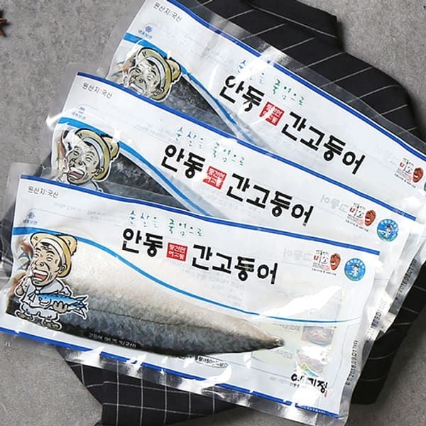 (현대Hmall) [작심밀도]이동삼 안동참간고등어 죽염큰순살반마리 10팩(5마리) / 팩당 150g