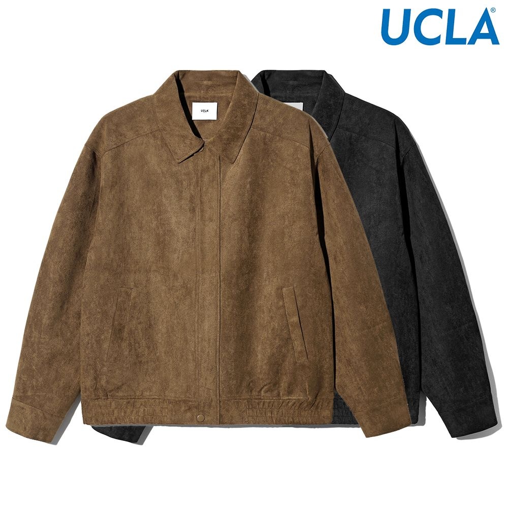 남여공용 레귤러핏 간절기 모던 캐주얼 스웨이드 자켓 UC8UJ20