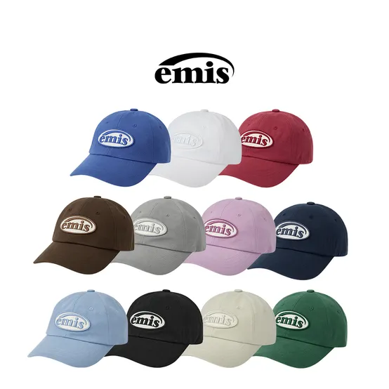 [EMIS] TONE ON TONE WAPPEN BALL CAP 11종 택1