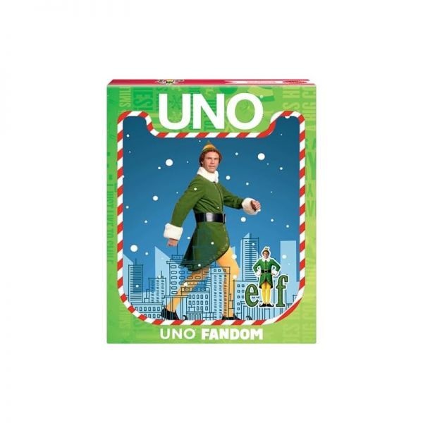 Mattel Games 스토어 방문하기 [해외] Mattel Games UNO 팬덤 엘프 카드 게임, 만 7세 이상, 2-10인용 450919