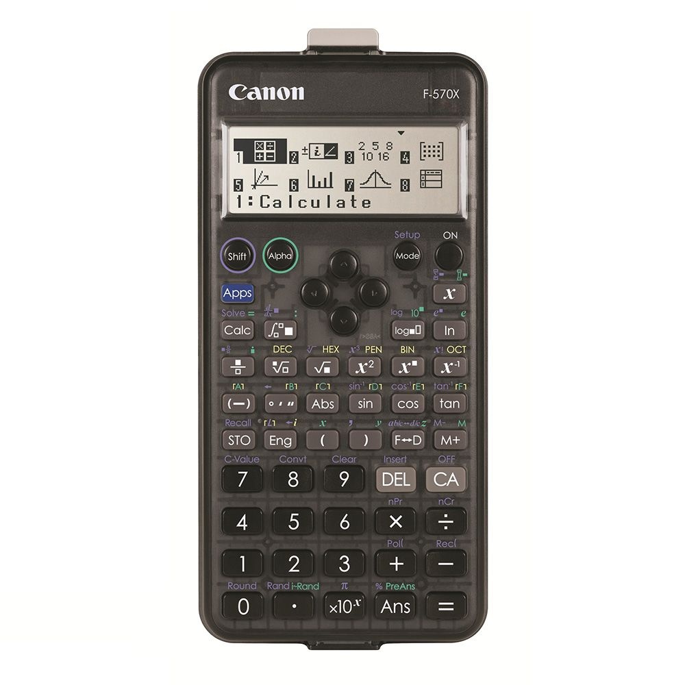 캐논 공학용 계산기 F-570X 고성능 LSI 칩을 탑재 기사시험 합격 치트키