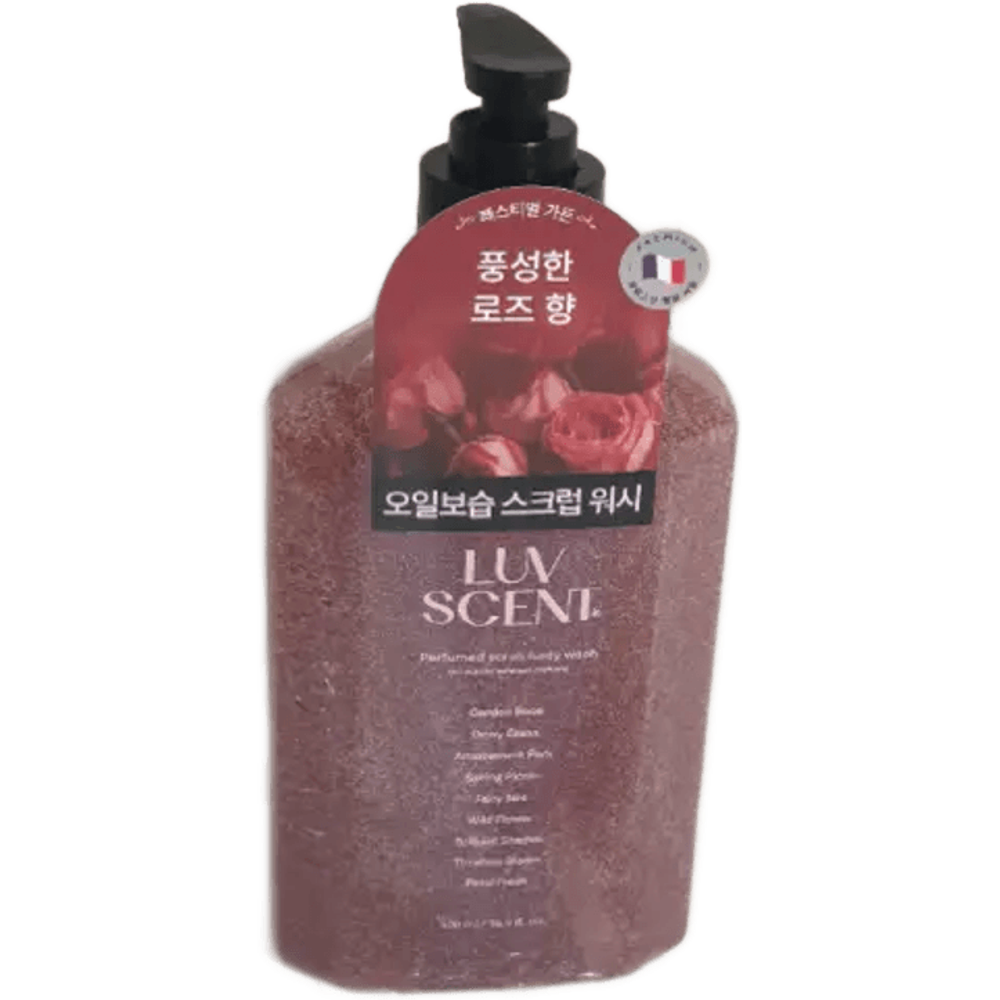 럽센트 생화향 스크럽 워시 페스티벌 가든 로즈 향 500ml 1개