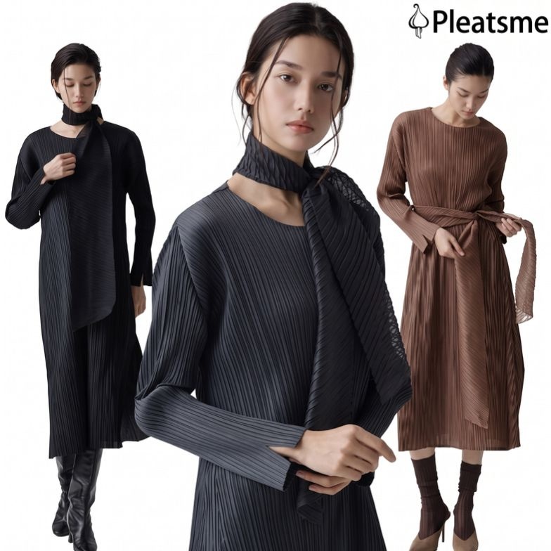 [플리츠미] 26FW 최신상! 클래식 스카프 원피스 외 지금 인기 가을 패션