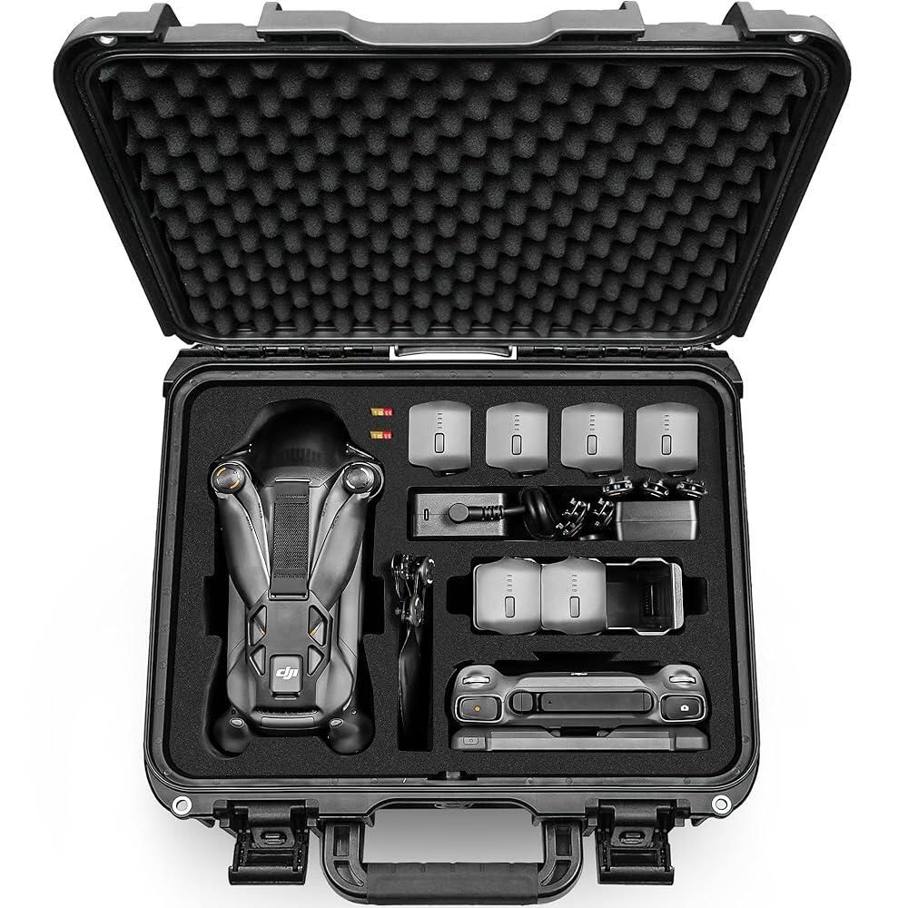 Lekufee [해외] Lekufee DJI Mavic 4 Pro 드론, 크리에이터 콤보, 플라이 모어 RC 2/RC 2, 배터리 (7개), 충전 허브 및 기타 액세서리용 방수