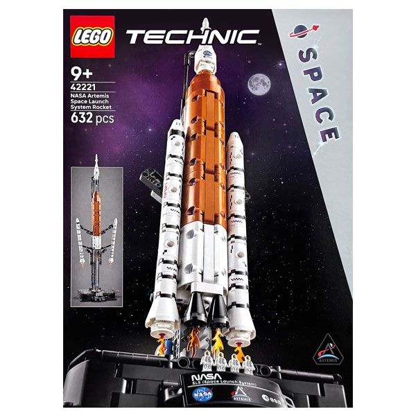 레고-테크닉 NASA Artemis 우주 발사 시스템 로켓 42221