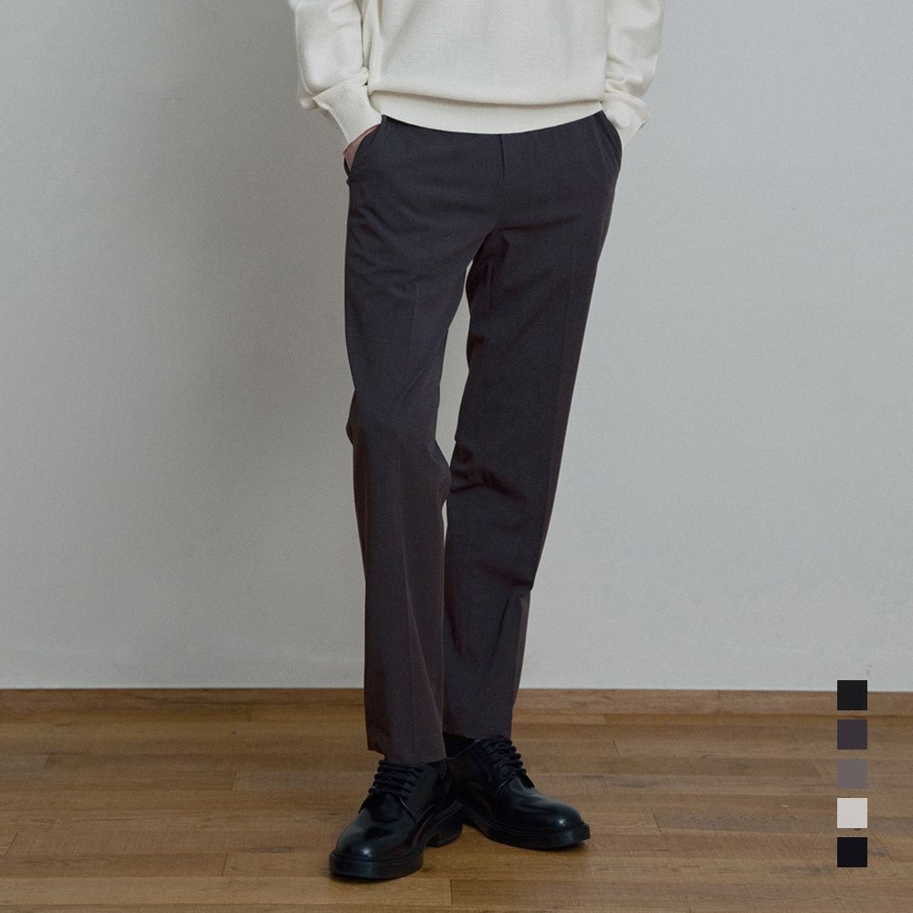 [ON]두굿 TR 양방향스트레치 밴딩 테이퍼드 슬랙스_5colors