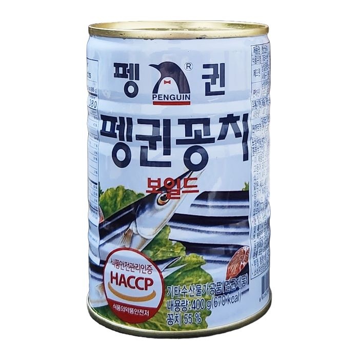 펭귄 꽁치 400g x24캔 / 통조림 조림 캔