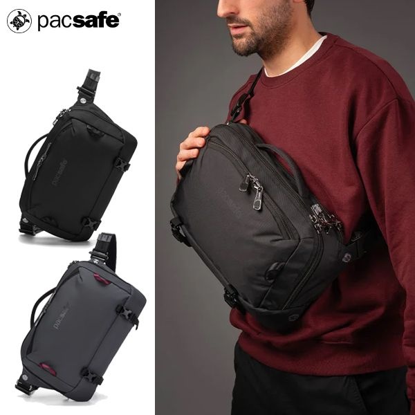 팩세이프 EXP 12 슬링백 크로스백 / PACSAFE EXP12 도난방지 가방 슬링팩 해외 유럽여행 소매치기방지 RFID차단