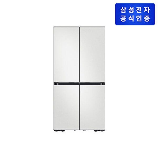 삼성전자 [삼성전자]삼성 비스포크 AI 하이브리드 RM70F64M2A 4도어 키친핏 633L