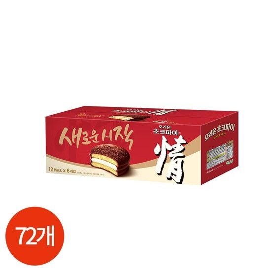 오리온 초코파이 39g x 72개입