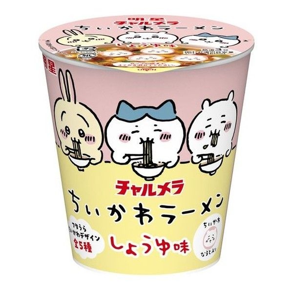 [해외] 묘조 치이카와 라멘 간장맛 컵라면 35g