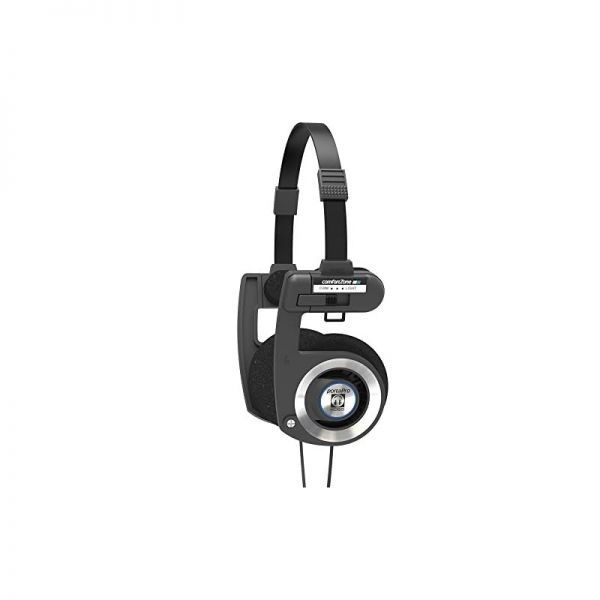 Koss 스토어 방문하기 [해외] Koss Porta Pro 블랙 온 이어 헤드폰 케이스 포함 432942