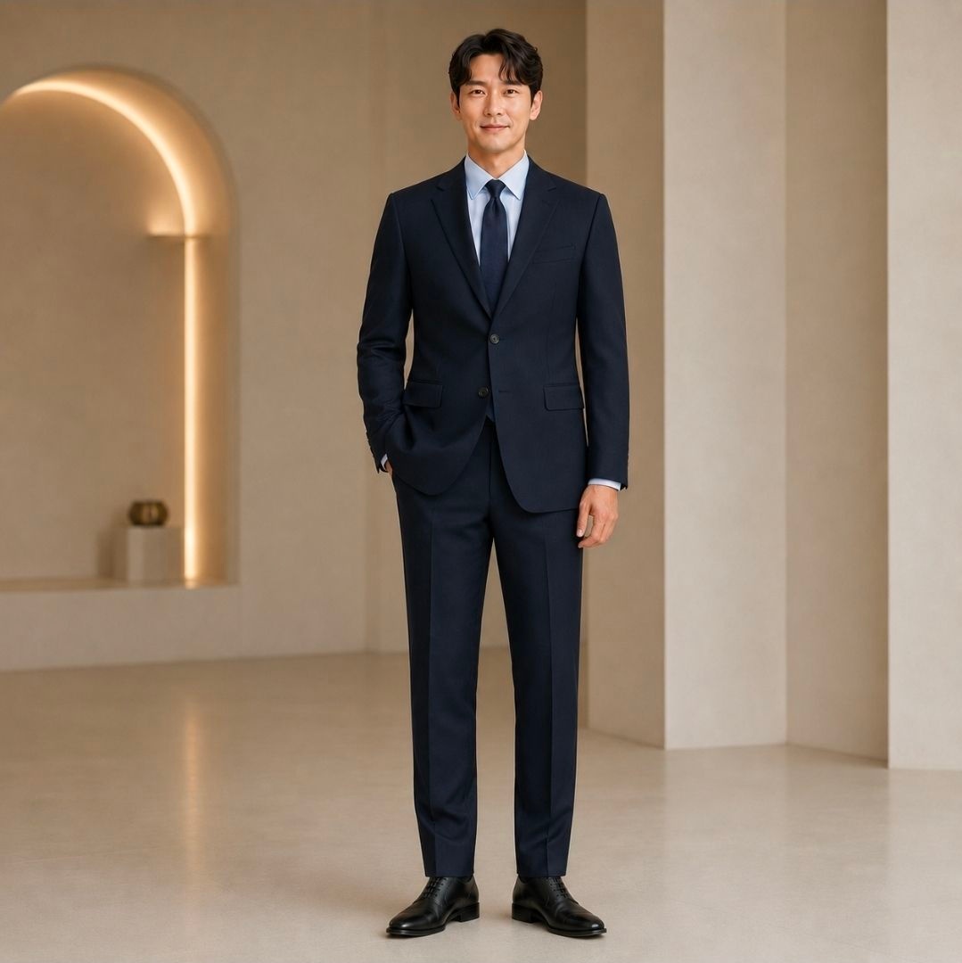 남성 SMART SUIT 정장 세트 블랙/네이비 [TGNGA6S-C421 / TGNGB6S-C421]
