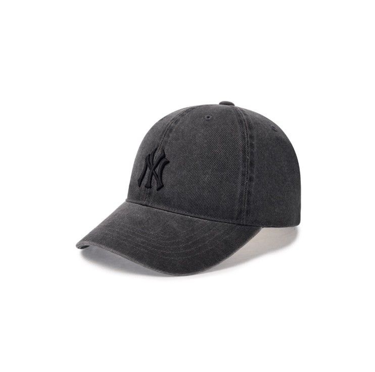 [롯데백화점] MLB 공용 베이직 워싱 언스트럭쳐 볼캡(3ACPVV14N-50GRD)