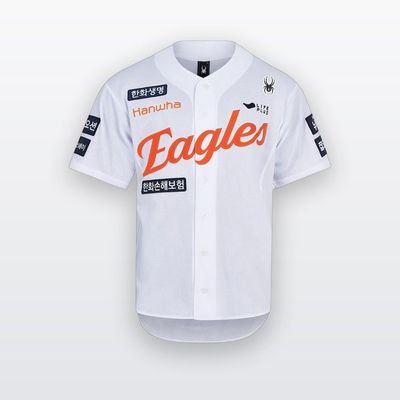 HANWHA EAGLESハンファイーグルス25アセンティックホームユニフォームホワイト478127