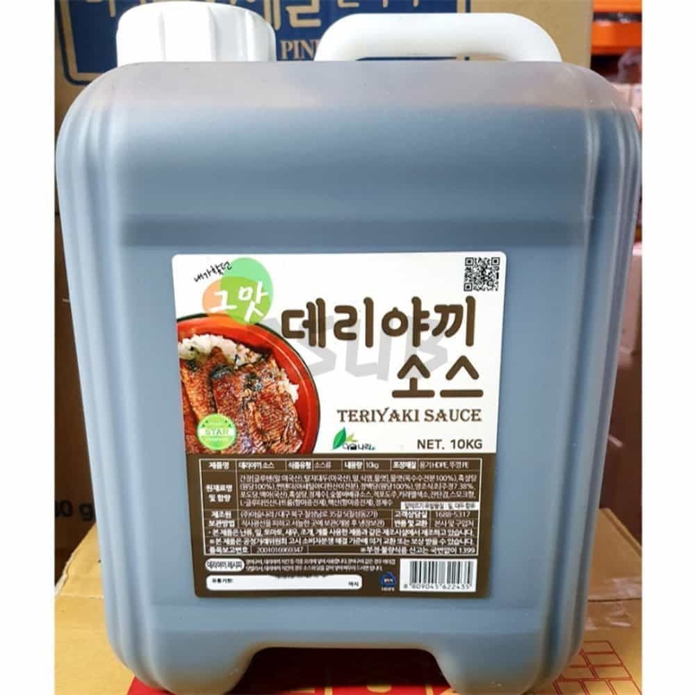 둘섭 데리야끼소스 순한맛 이슬 10K 오꼬노미야끼소스 스팸마요덮밥소스 데리야키소스 닭꼬치양념