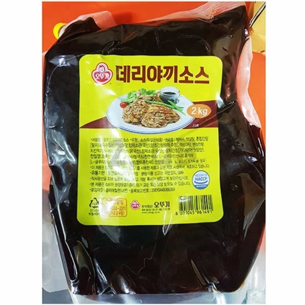 둘섭 데리야끼소스 오뚜기 2K X6 장어구이소스 히츠마부시소스 닭꼬치소스 스팸마요덮밥소스