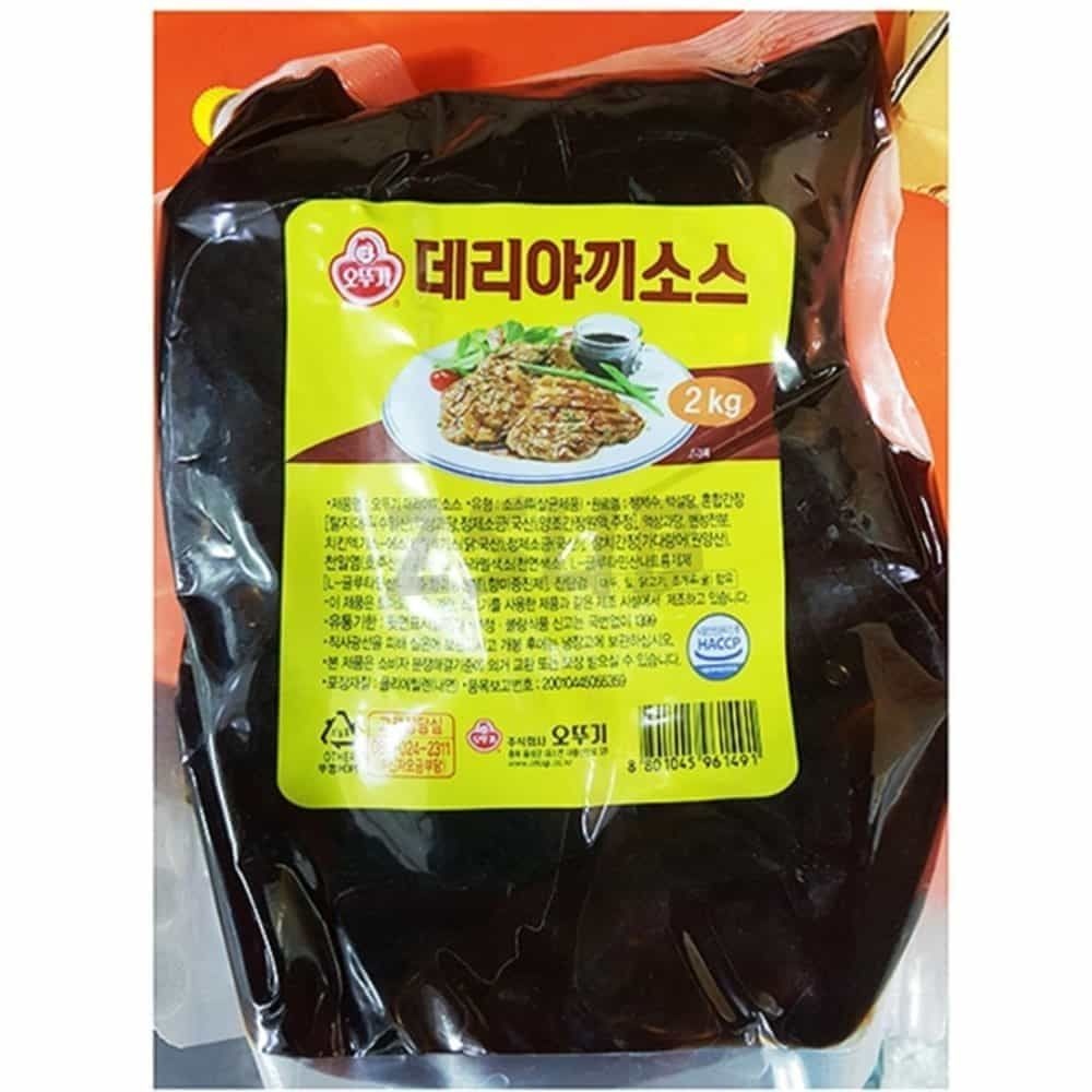 둘섭 데리야끼소스 오뚜기 2K 스팸마요덮밥소스 오코노미야키소스 히츠마부시소스 닭꼬치양념