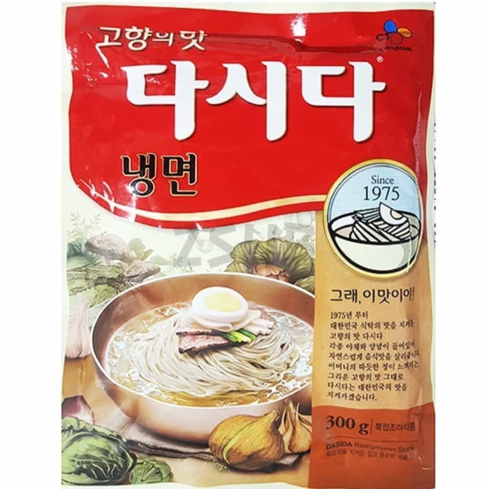 둘섭 냉면다시다 백설 300G 업소용조미료 막국수육수 식당조미료 평양냉면육수