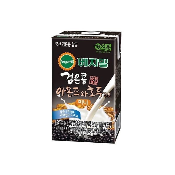 (미니) 베지밀 검은콩과 아몬드호두 145mlx48팩