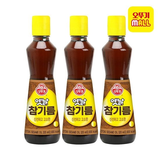 [오뚜기] 옛날참기름(병) 320ml 3개 499485