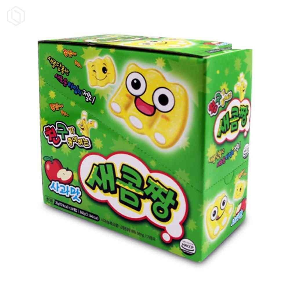 자사협력사 사과맛 35G 24개입 소포장젤리 사무실 젤리