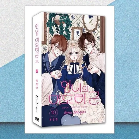 언니의 미도리 군 10 만화책 특장판 박스포장