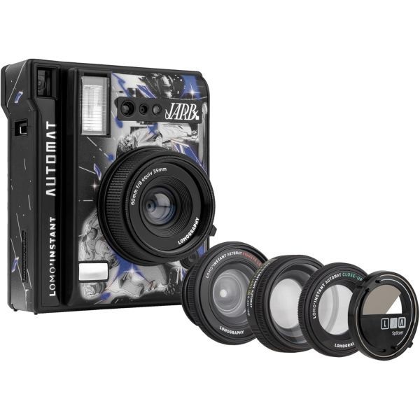 Lomography [해외] 로모그래피 로모인스턴트 오토맷 카메라 렌즈 자르브 에디션 후지필름 인스탁스 미니 필름 호환 인스턴트 249700