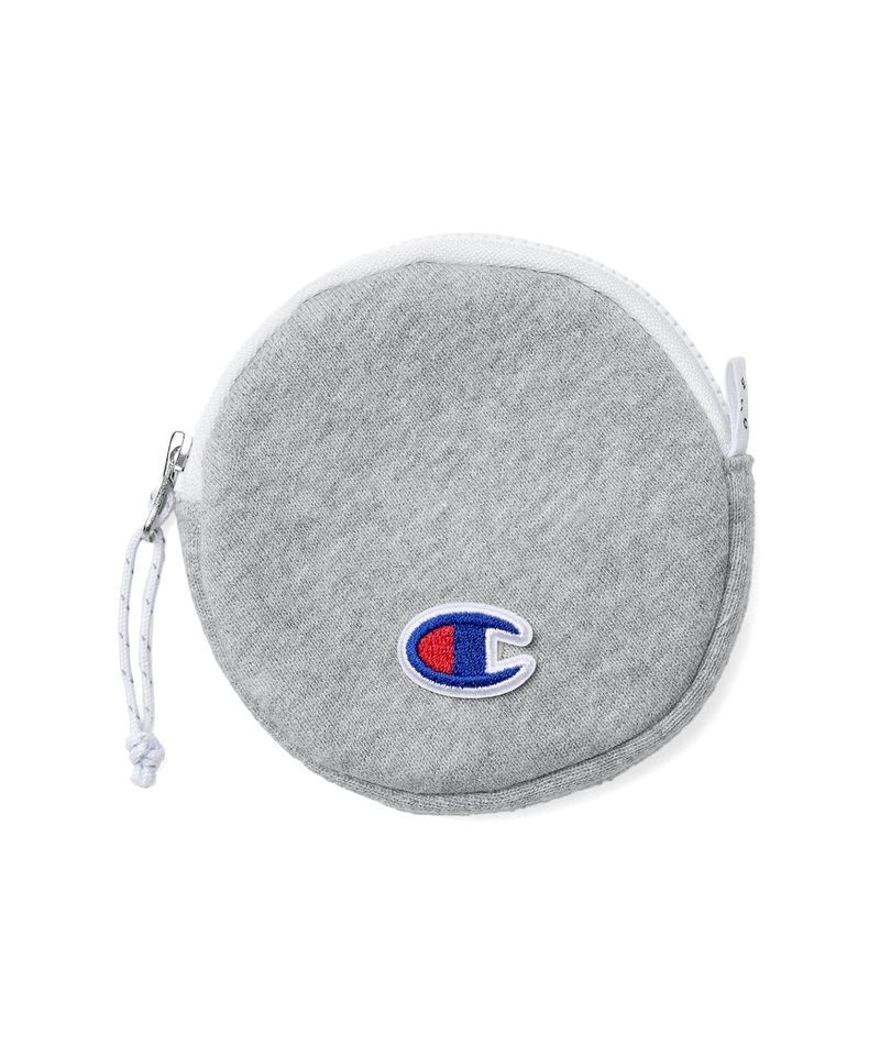 CHAMPION [백화점상품] 챔피온(CHAMPION) 챔피온 X 오헤시오 C 패치 로고 코인 월렛 Melange Gray CHFCH9X07GR