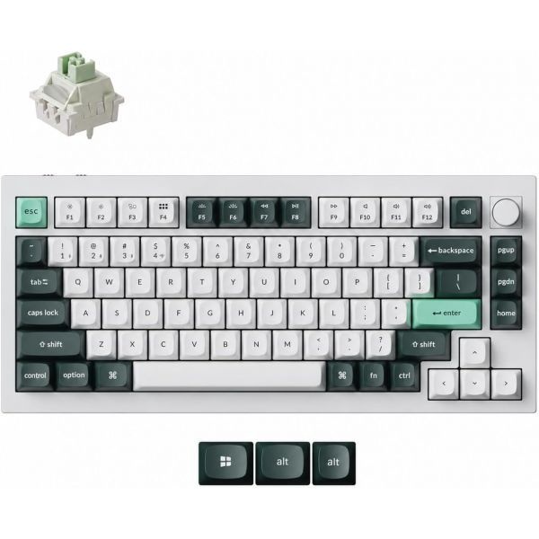 Keychron [해외] Keychron 키크론 Q1 HE 무선 마그네틱 키보드 QMK 런처 알루미늄 318441