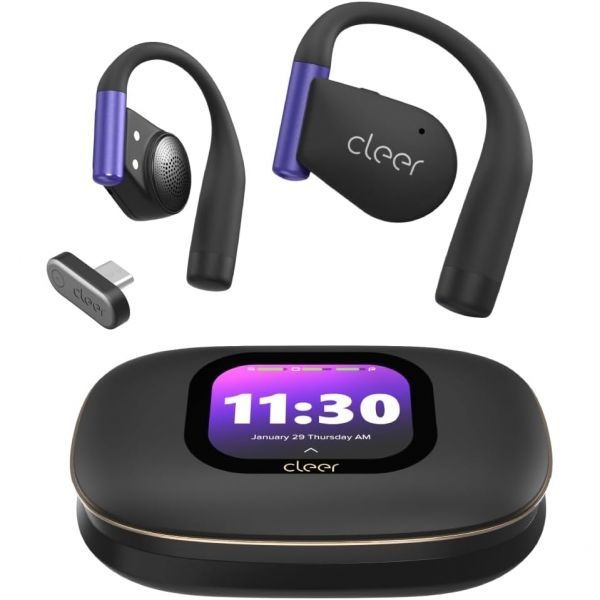 Cleer [해외] 클리어 ARC 5 게이밍 오픈 이어버드 THX Spatial Dolby Atmos 지원 블랙 317288