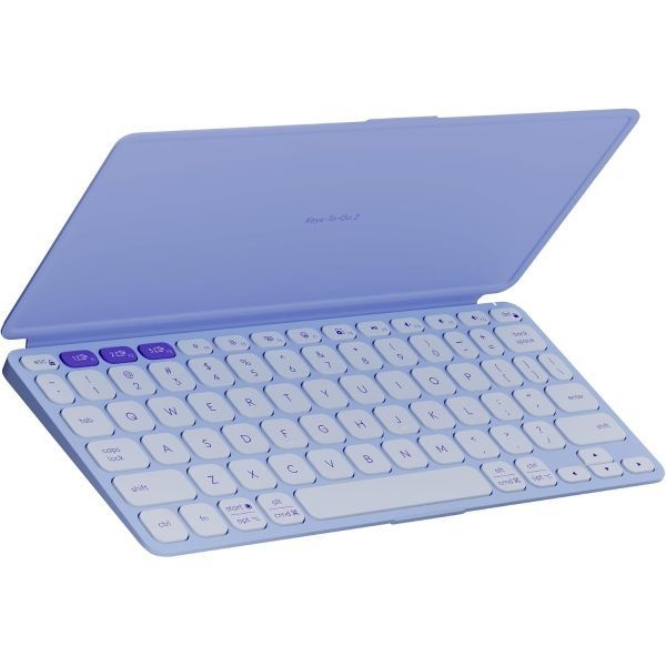 Logitech [해외] 로지텍 키투고 블루투스 키보드 윈도우 안드로이드 리눅스 지원 라일락 색상 318466