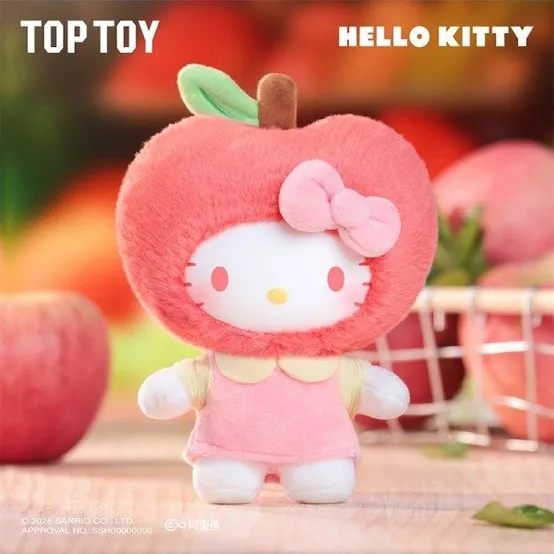 [TOP TOY 정품] 헬로키티 과일 파라다이스 봉제 키링 랜덤박스
