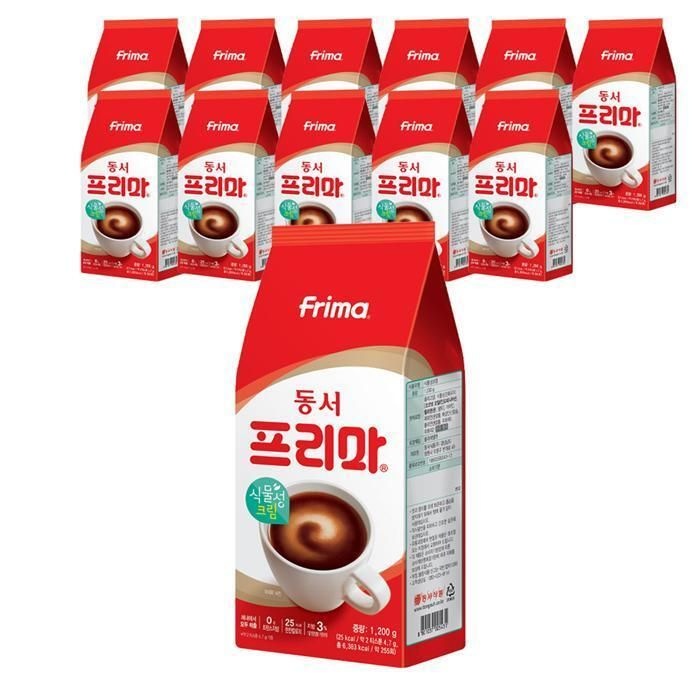 [패션플러스][동서]동서 프리마 1.2kg X 12개 자판기용 프림 (32431281)