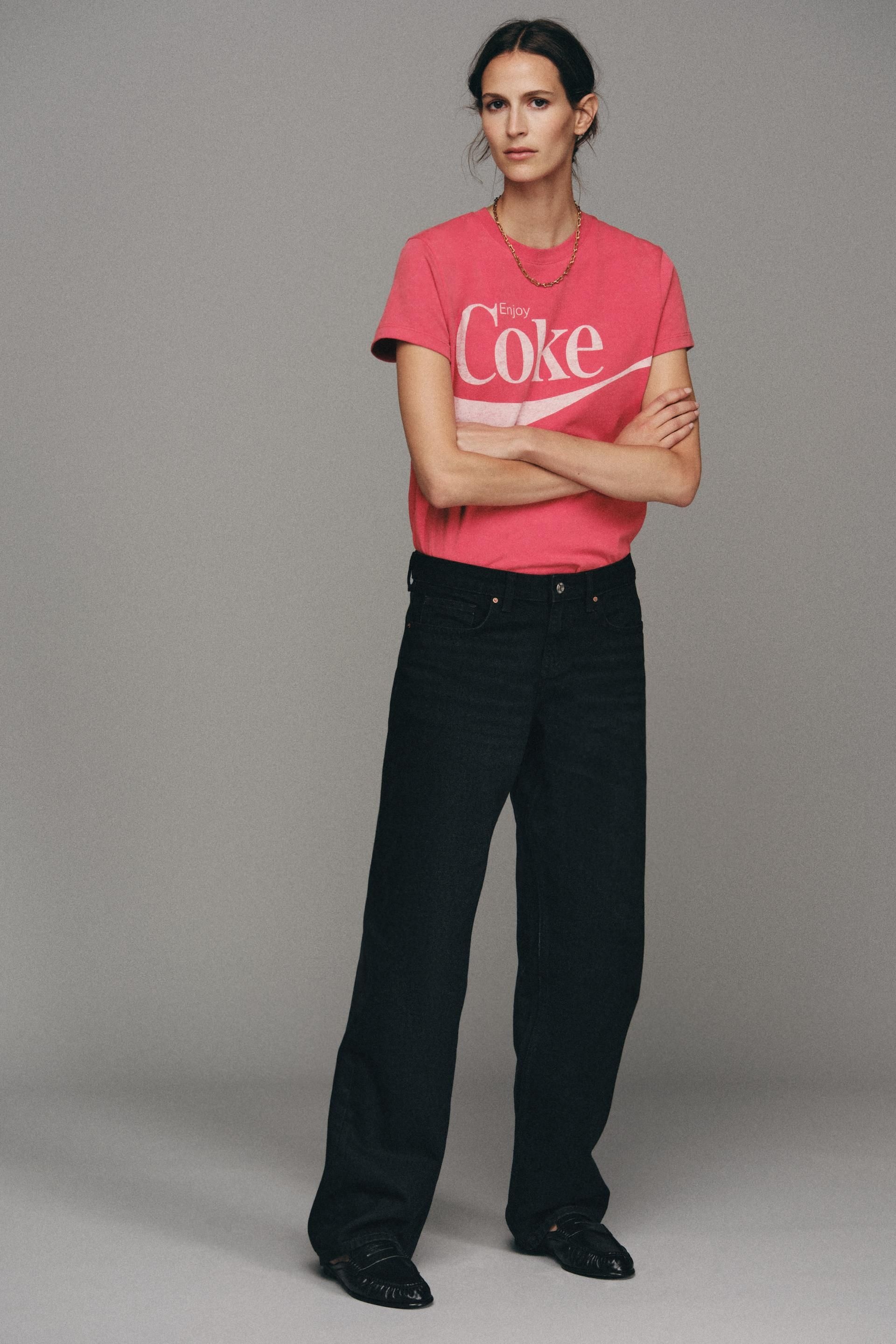 ZARA ZARA 자라 JEANS Z1975 하이웨이스트 레귤러 롱 기장 - 블랙 8228021800 NVH099 QWN976