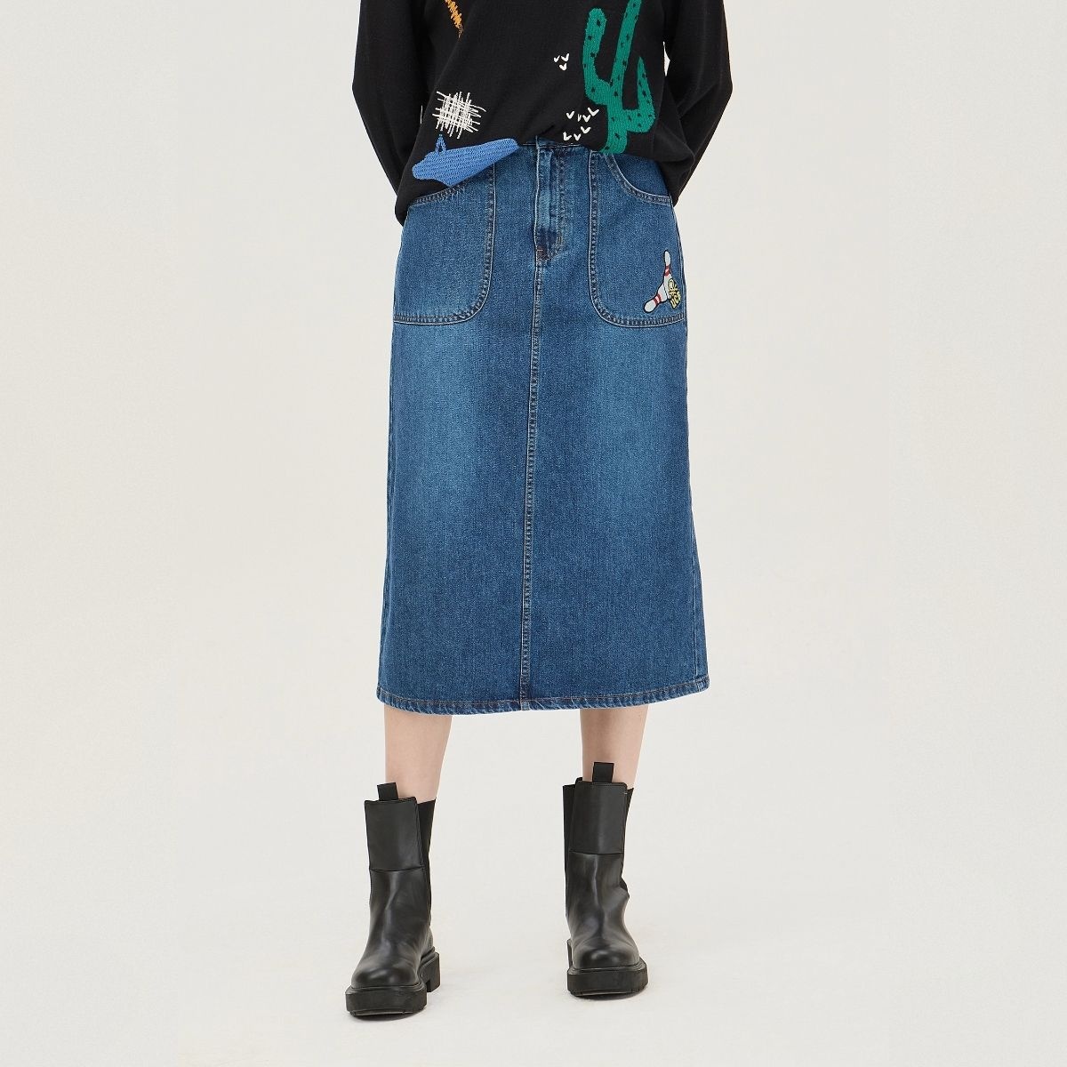 베네통 시크릿스커트BASKA2611