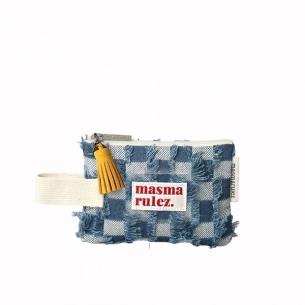 [매장정품] 마스마룰즈 Mini strap pouch _ Rough Denim FZ9GO8B 58PYXG8 3062512